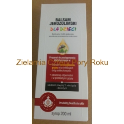 Orginalny Balsam Jerozolimski 200ml Produkty Bonifraterskie